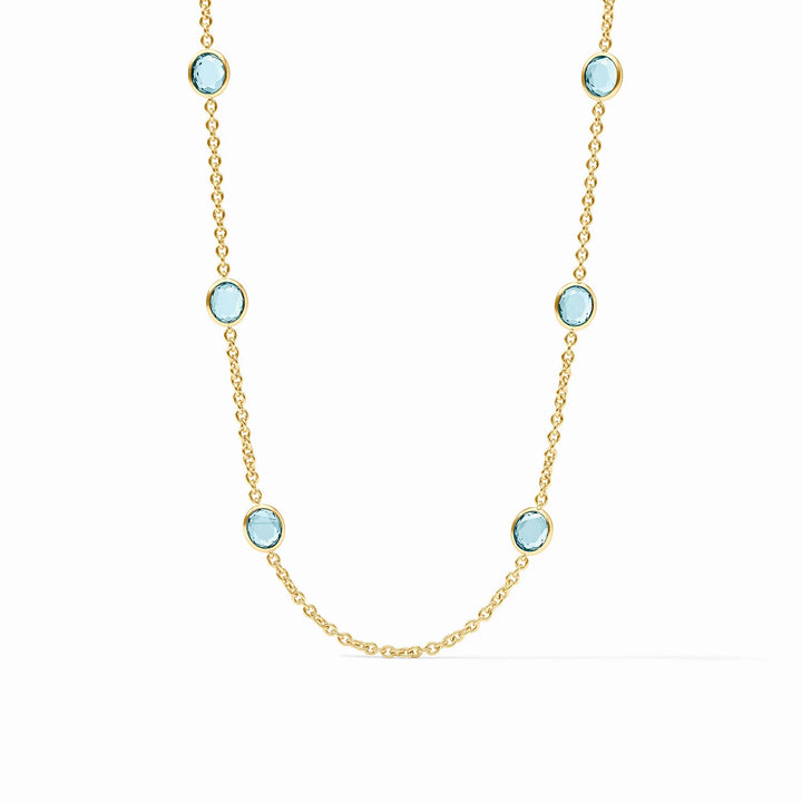 Julie Vos Laguna Stone Station Necklace