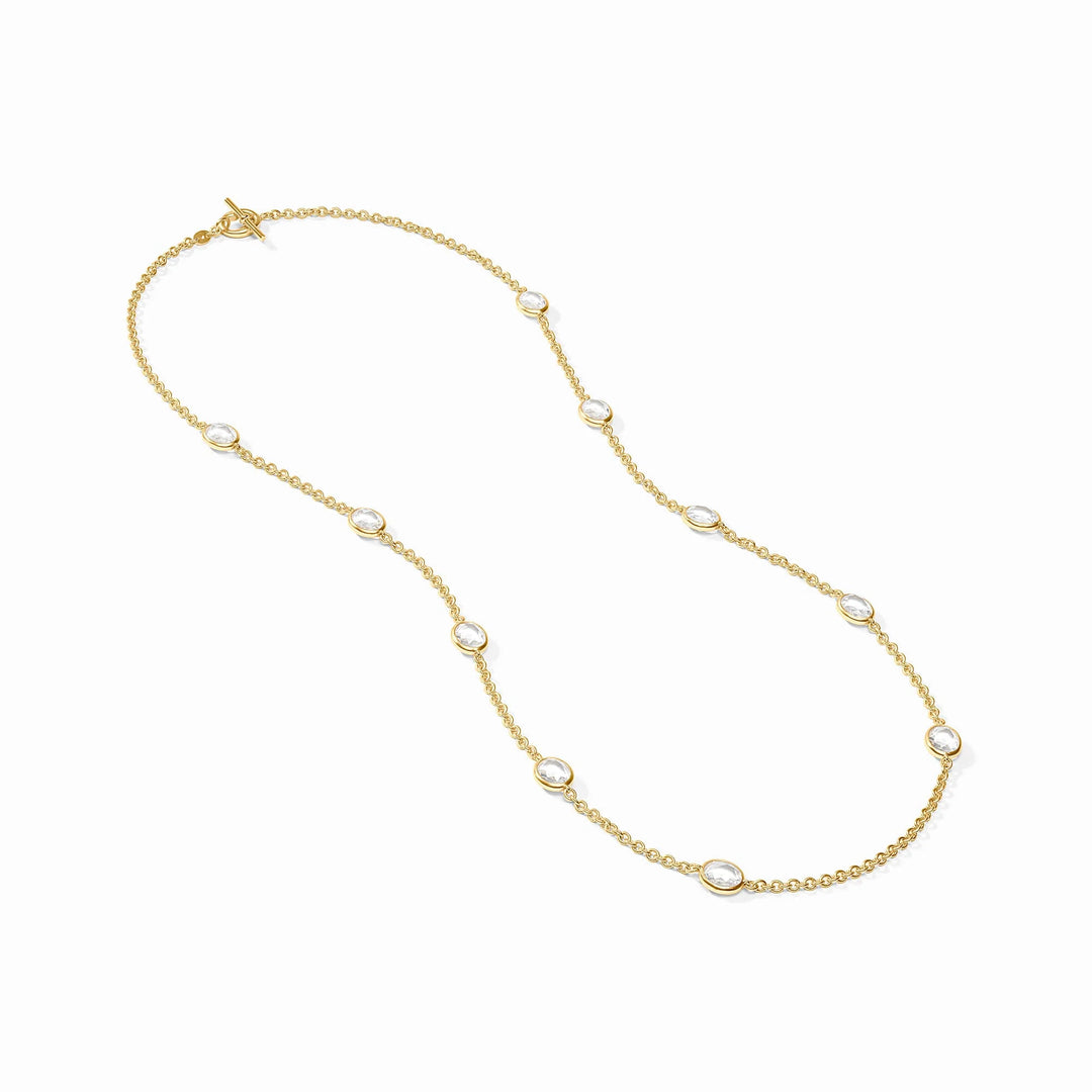 Julie Vos Laguna Stone Station Necklace