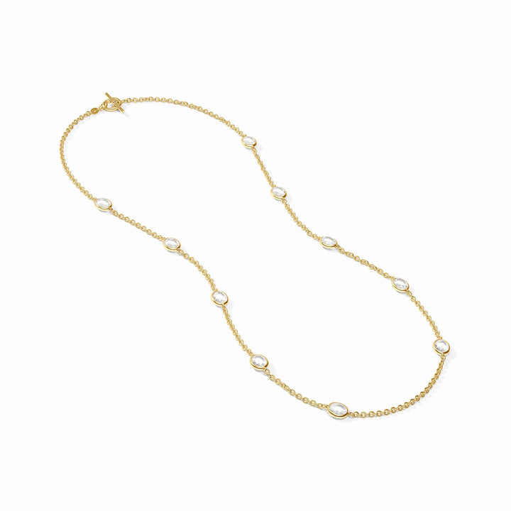 Julie Vos Laguna Stone Station Necklace