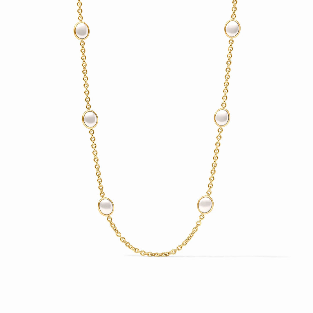 Julie Vos Laguna Stone Station Necklace