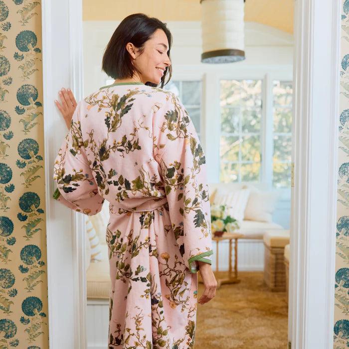 Weezie Women’s Bell Sleeve Plush Robe