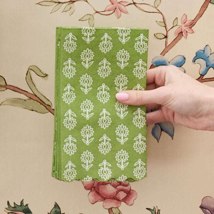 Weezie Linen-Like Paper Guest Towels