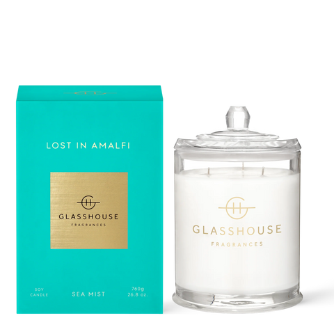 Glasshouse Fragrances - Scented Candle - Lost in Amalfi