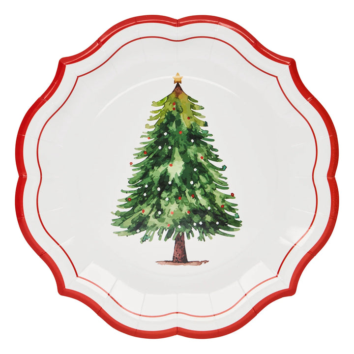Sophistiplate Merry and Bright Paper Plates