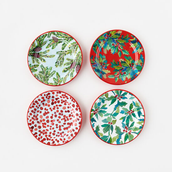 Holly & Berry Melamine Dinner Plate