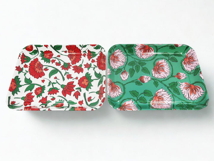 Spice Trail Enamel Tray