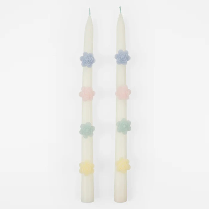 Meri Meri Pastel Flower Taper Candles