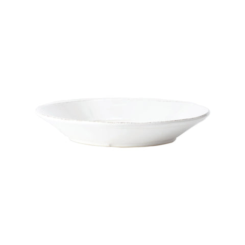 Vietri - Melamine Lastra White Shallow Serving Bowl