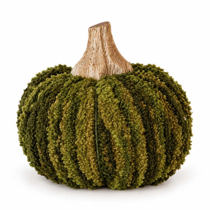 Textured Bouclé Pumpkin