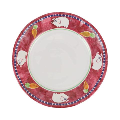 Vietri - Melamine Campagna Porco Dinner Plate