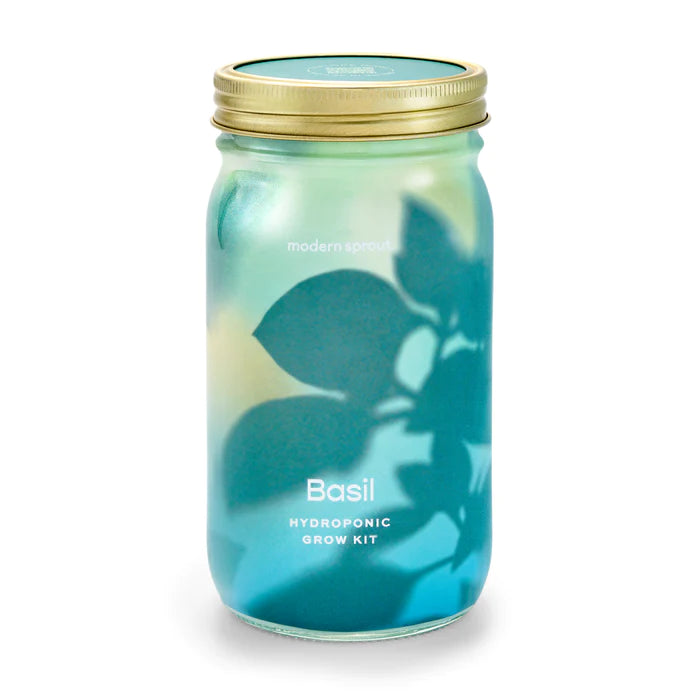 Modern Sprout Organic Herbs Gardening Jars