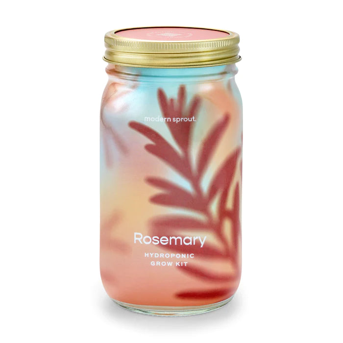 Modern Sprout Organic Herbs Gardening Jars