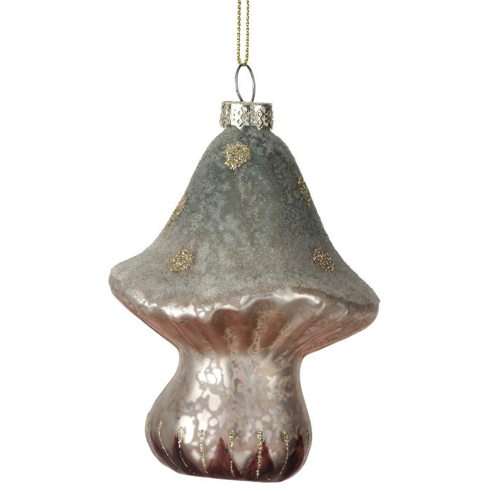 Winter Mushroom Ornament
