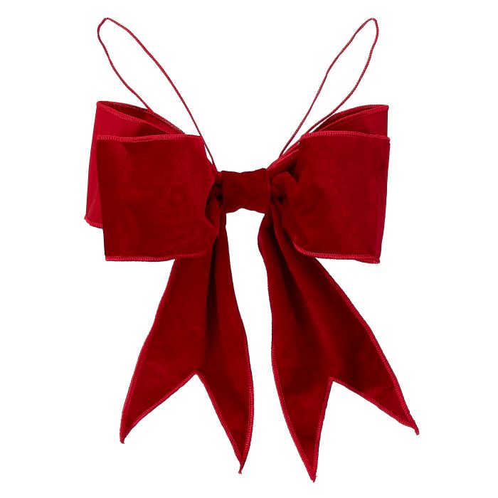 Simple Velvet Premade Bowtie