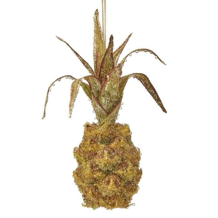 Glitter Jewel Pineapple Ornament