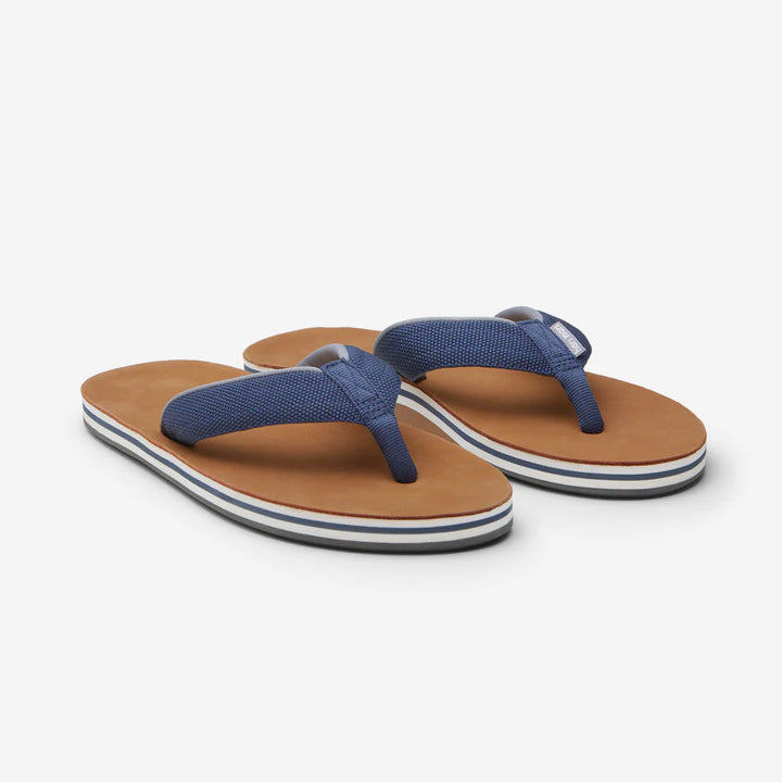 Hari Mari Men's Scouts Indigo Gray Flip Flops