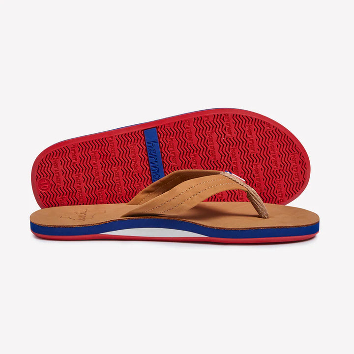 Hari Mari Men's Hometown Fields Texas Flip Flops