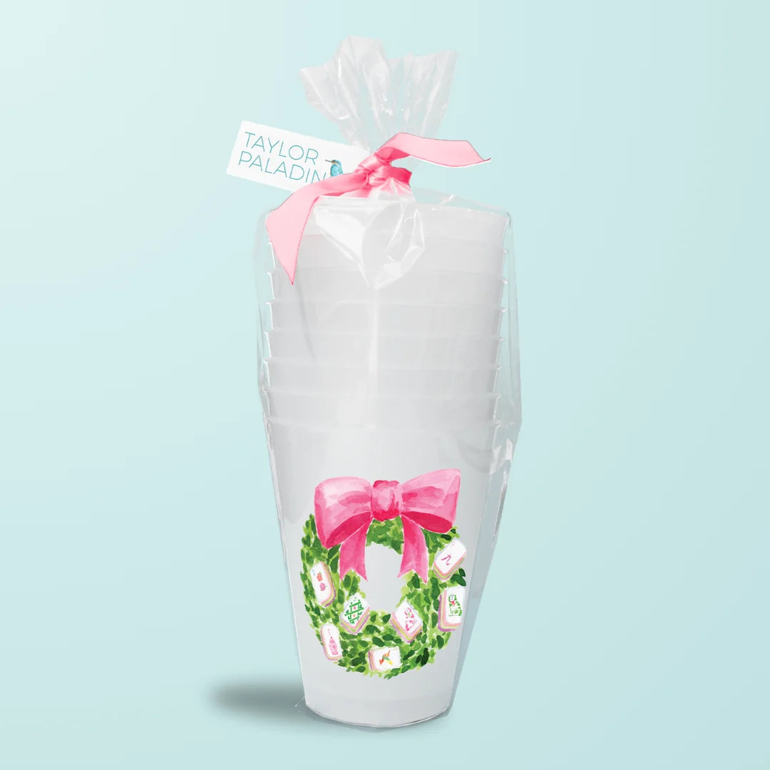Taylor Paladino Holiday Frosted Cups