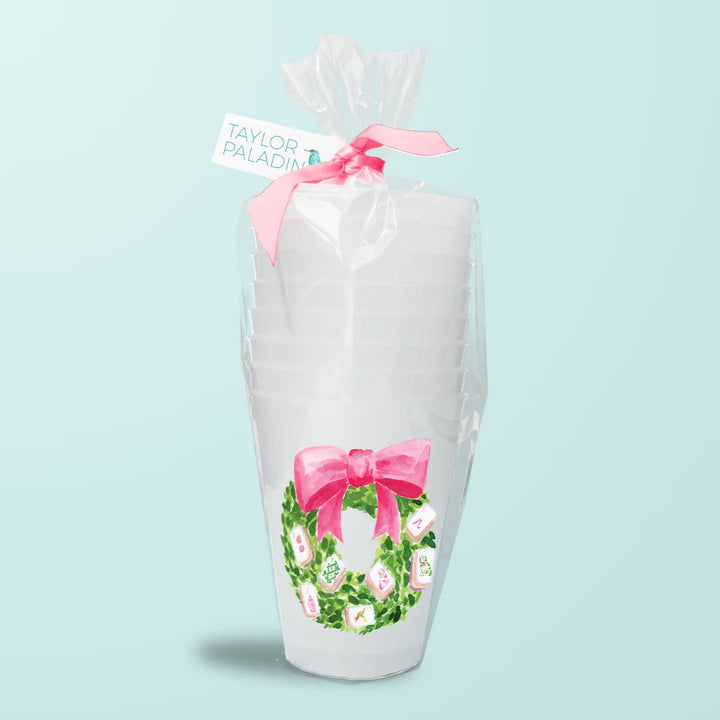 Taylor Paladino Holiday Frosted Cups