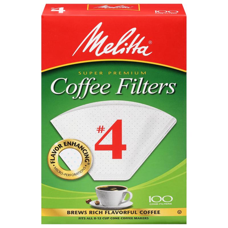 Melitta Cone Coffee Filters - 100 pk