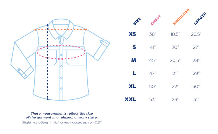 Blue Quail Men's Long Sleeve Shirt Aztec Stripe