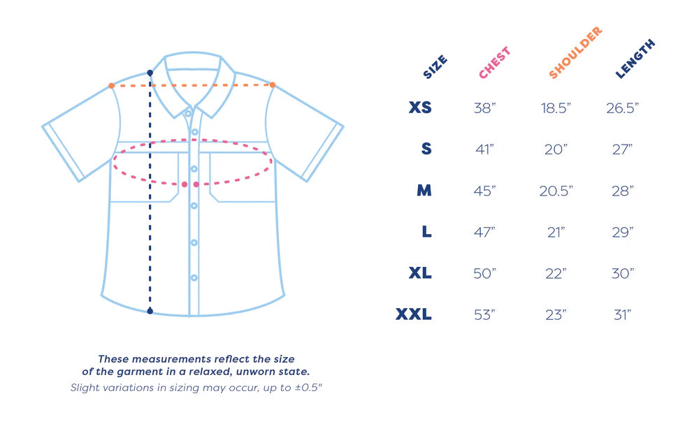 Blue Quail Men's Short Sleeve Palm Leaves