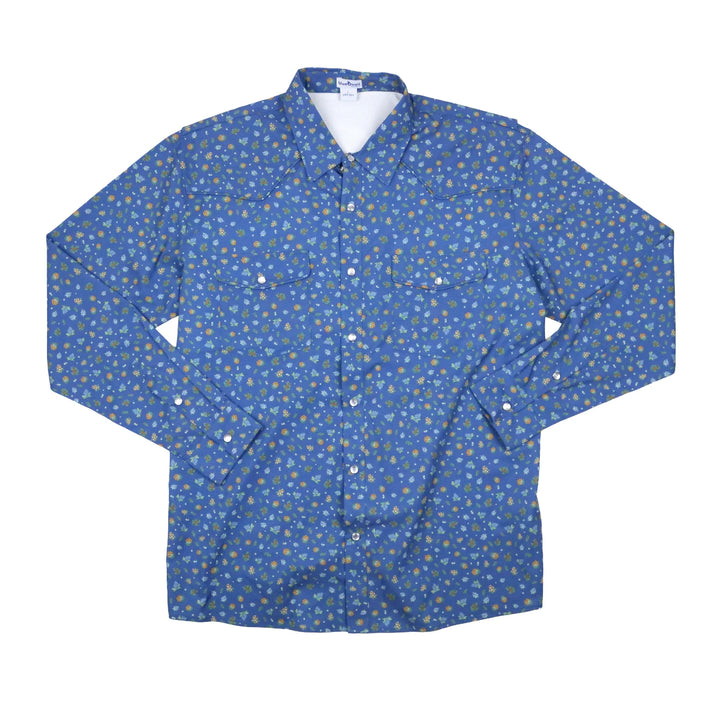 Blue Quail Men's Estacado Pearl Snap Long Sleeve Shirt