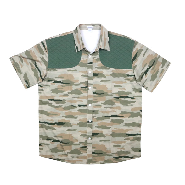 Blue Quail Men's Ranch Classic Camo Short Sleeve Shirt