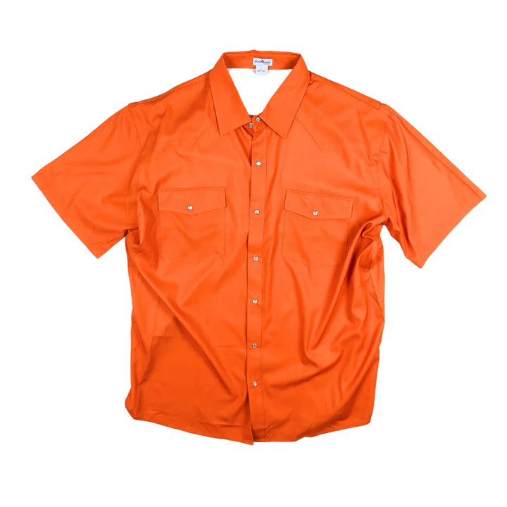 Blue Quail Men's Short Sleeve Burnt Orange
