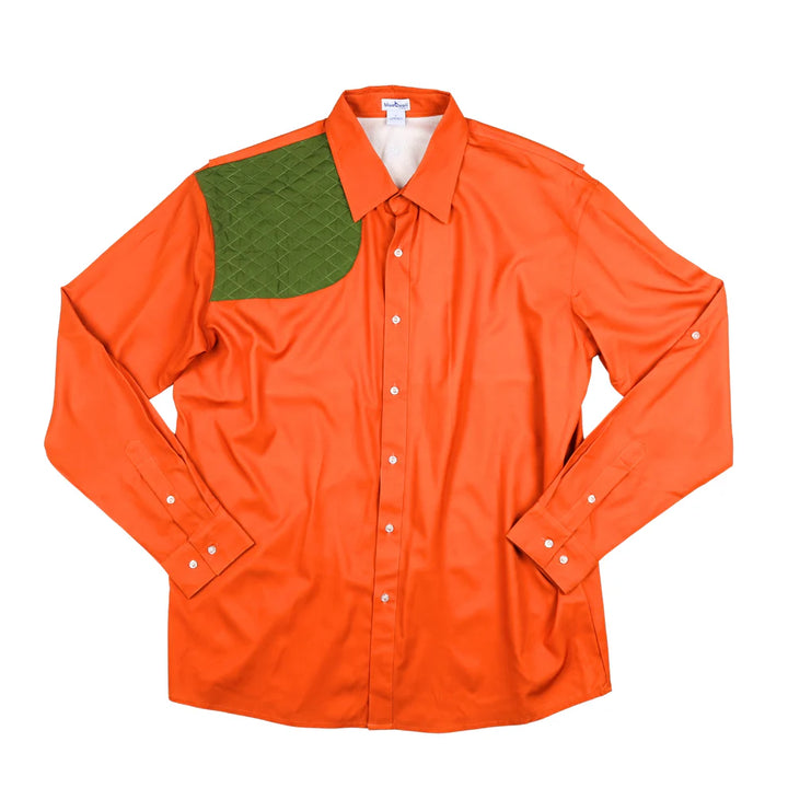 Blue Quail Men's Long Sleeve Blaze & Green