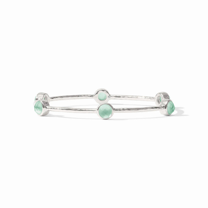 Julie Vos Silver Milano Luxe Bangle