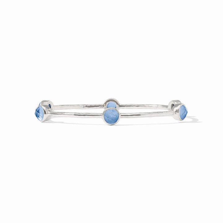 Julie Vos Silver Milano Luxe Bangle