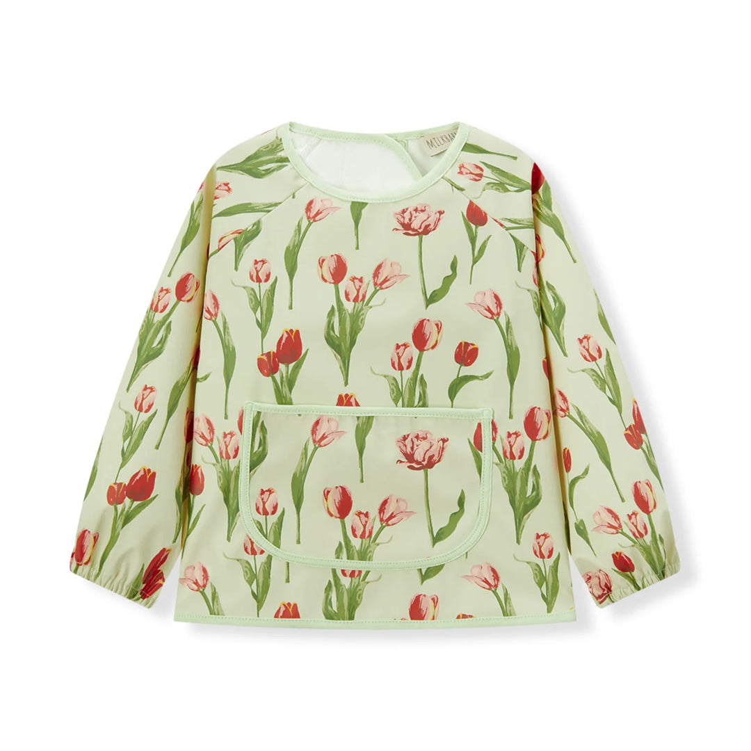 Milkbarn Long Sleeve Pocket Bib