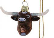 Mini Longhorn Ornament