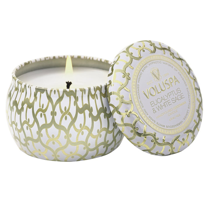 Voluspa Eucalyptus & White Sage Candle