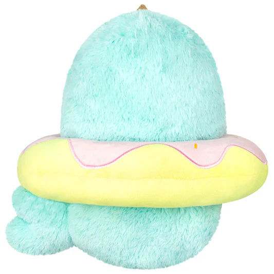 Squishable Mini Sparkles the Narwhal in Donut
