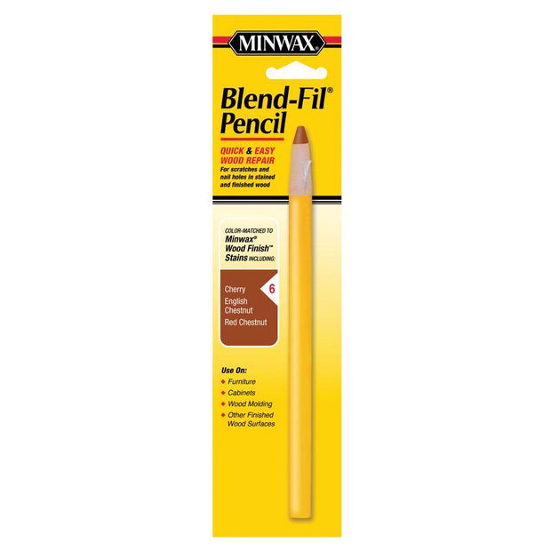 Minwax Blend-Fil Pencil - Cherry, English Chestnut, Red Chestnut