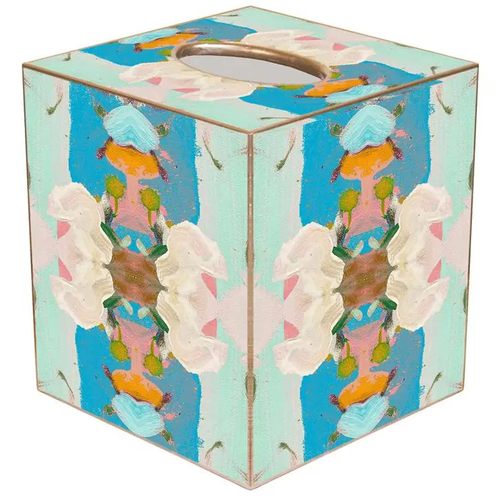 Marye Kelley Decoupage Tissue Box Cover