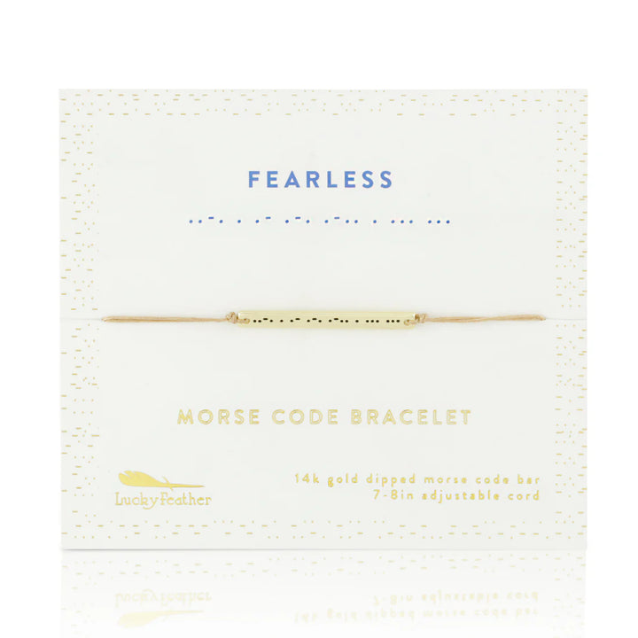 Morse Code Bar Bracelet