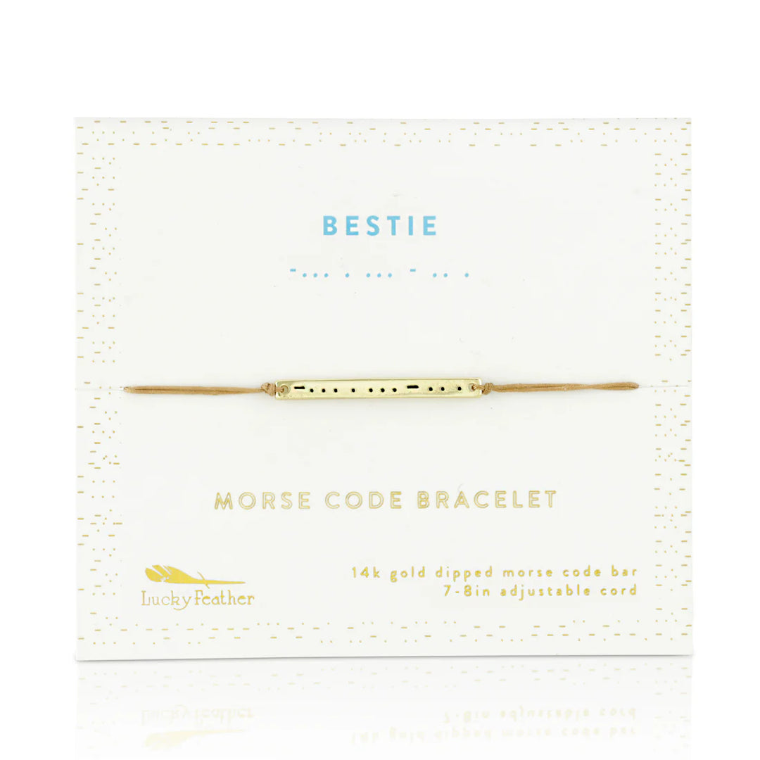 Morse Code Bar Bracelet