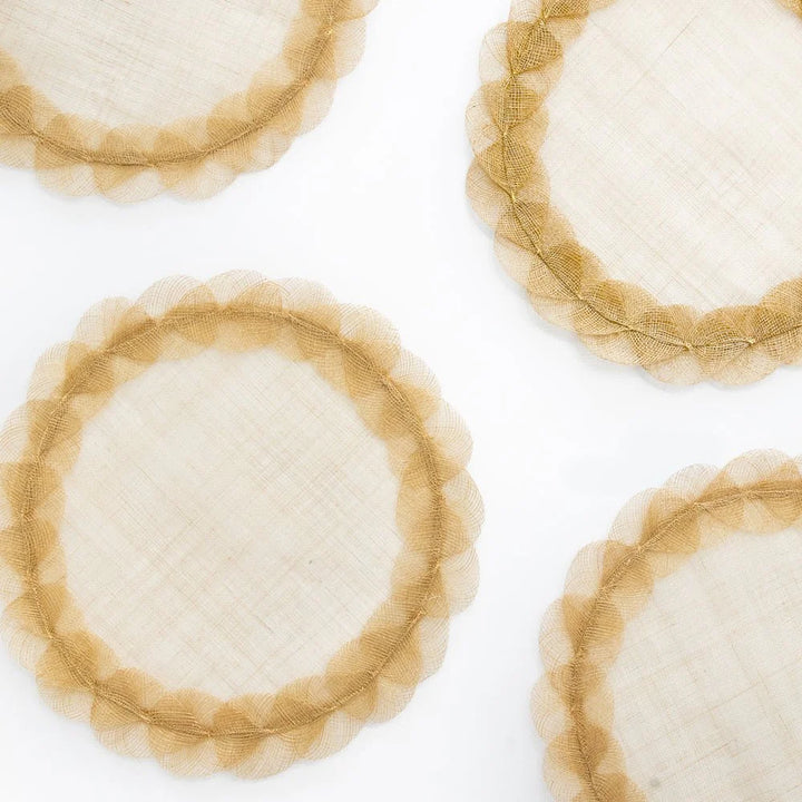 Pomegranate Mustard Leaf Placemat