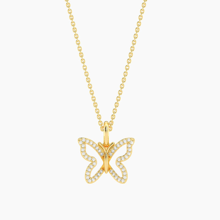 Ella Stein Open Wings Pendant Necklace