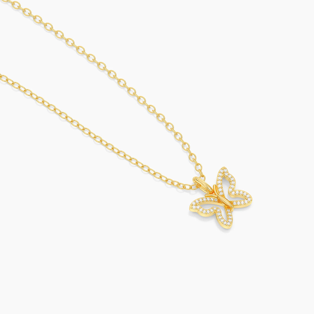 Ella Stein Open Wings Pendant Necklace