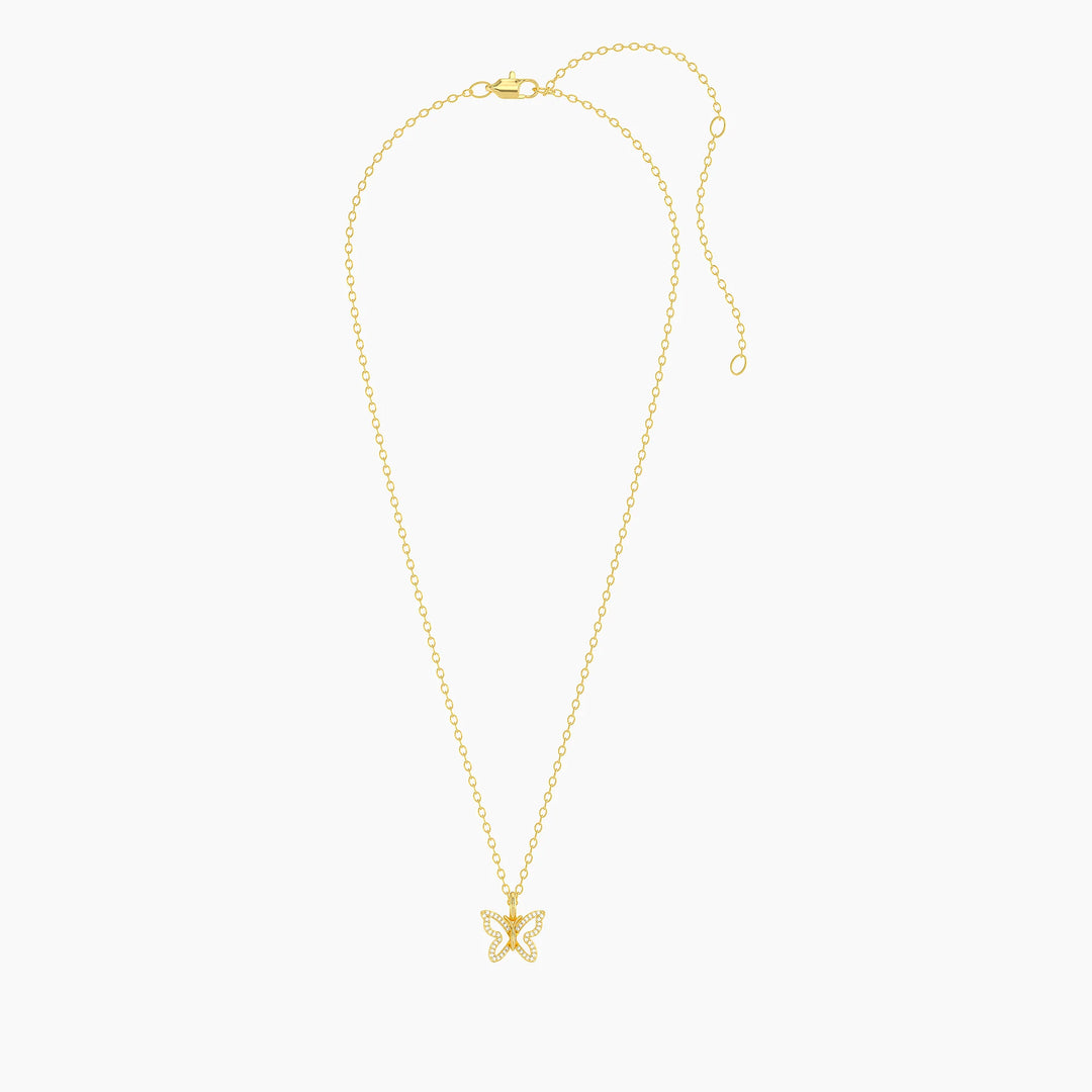 Ella Stein Open Wings Pendant Necklace
