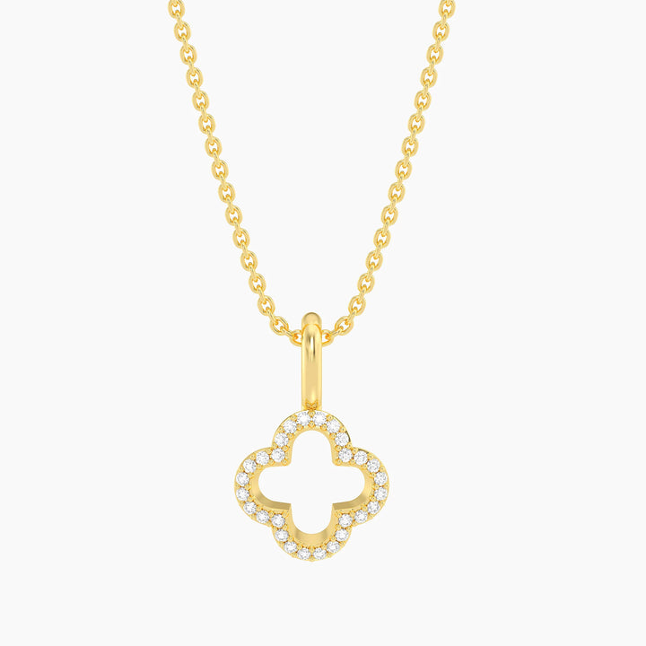 Ella Stein Lucky Clover Pendant Necklace