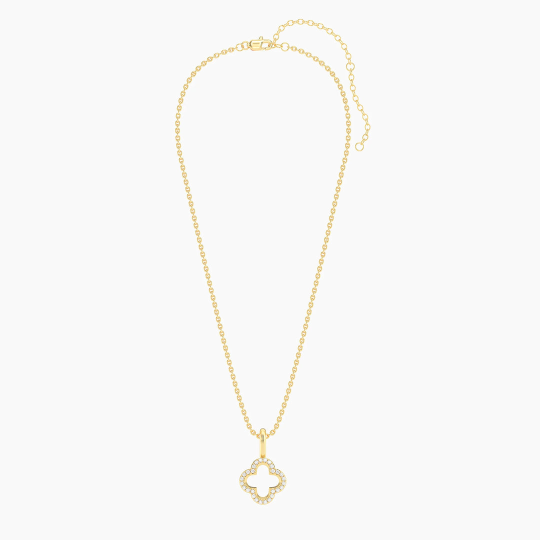 Ella Stein Lucky Clover Pendant Necklace