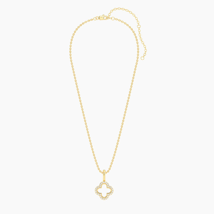 Ella Stein Lucky Clover Pendant Necklace