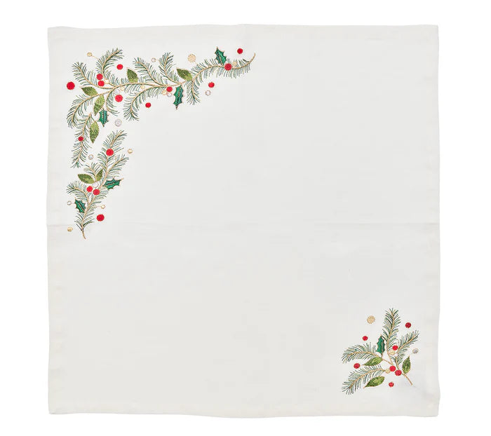 Kim Seybert Dinner Napkin Christmas Carol