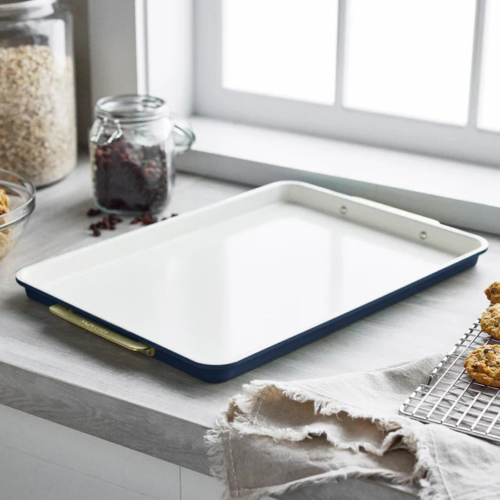 Greenpan Reserve Bakeware 13" x 18" Half Sheet Pan in Twilight