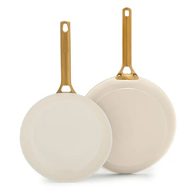 Grenpan Reserve Pro Ceramic Nonstick Frypan Set in Cream